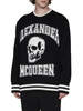 Alexander McQueen Varsity Sweater - Nero - Thumbnail 3