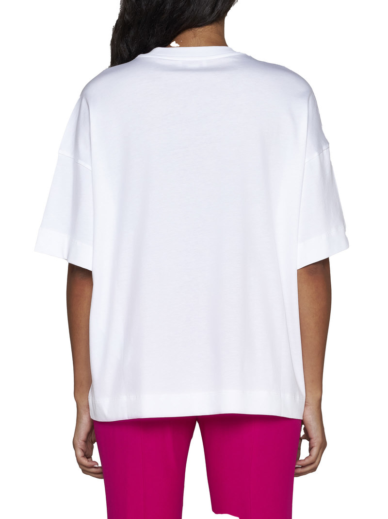 Alexander McQueen Photographic Orchid T-shirt - White