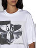 Alexander McQueen Photographic Orchid T-shirt - White - Thumbnail 5