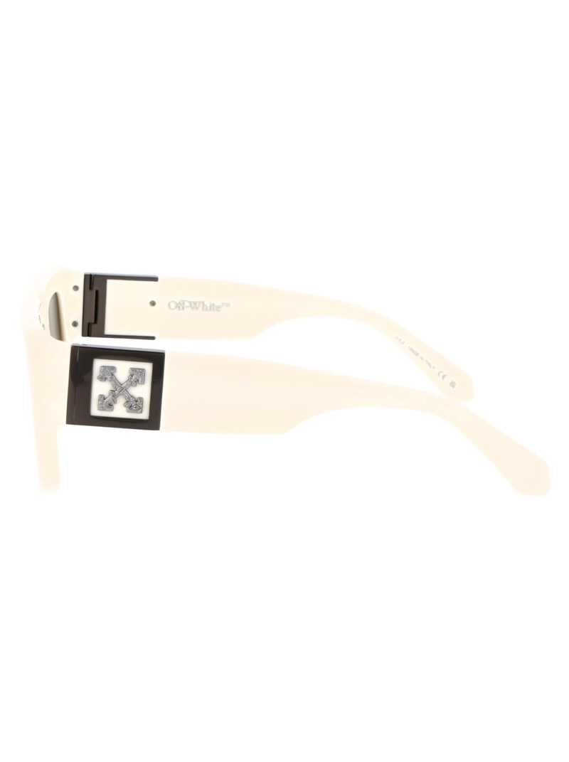 Off-White Leonardo Sunglasses - 0107 WHITE DARK GREY