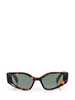 Off-White Memphis Sunglasses - 6055 Havana Green - Thumbnail 1