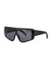 RetroSuperFuture Zed Sunglasses - Black - Thumbnail 3