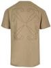Off-White T-shirt - Beige Black - Thumbnail 2