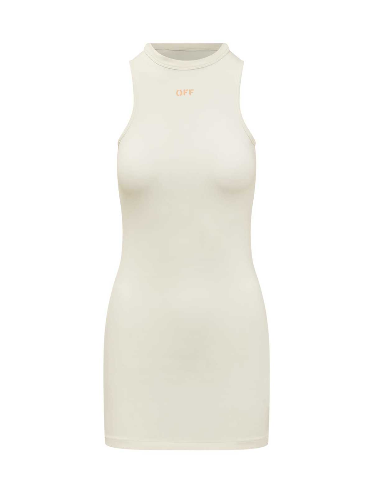 Off-White Mini Dress - Cream - Image 1 of 3