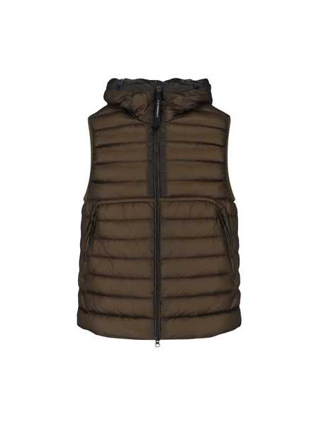 Engineered Garments CP Floral Jacquard ODD Vest - Black/Gold