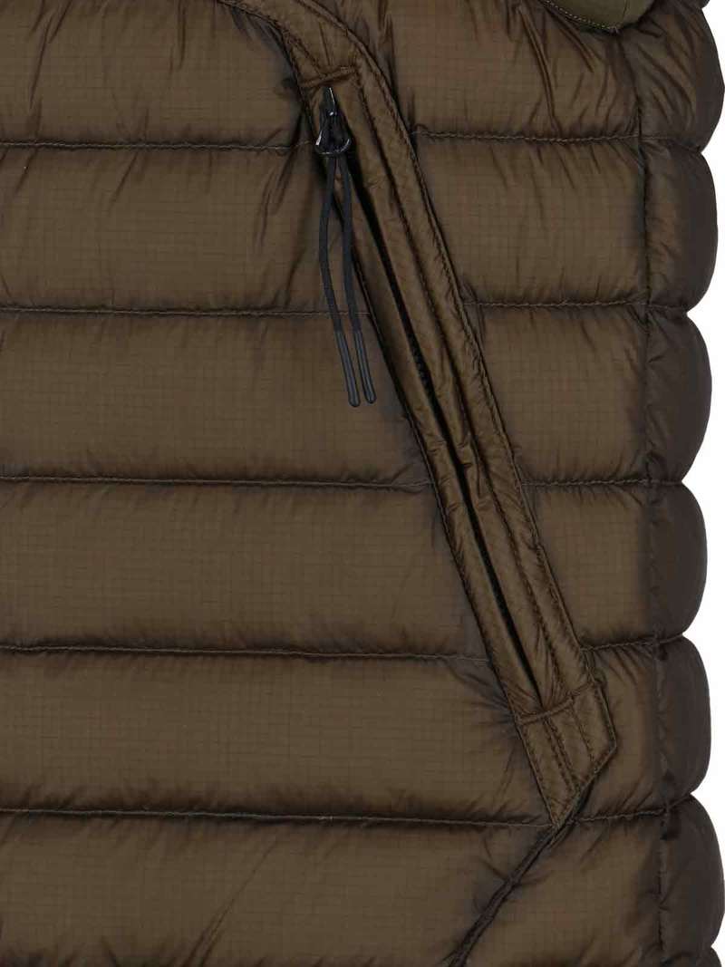 C.P. Company Goggle Down Padded Vest - Green