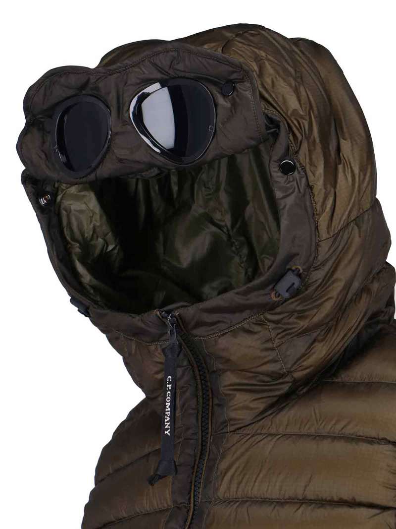 C.P. Company Goggle Down Padded Vest - Green