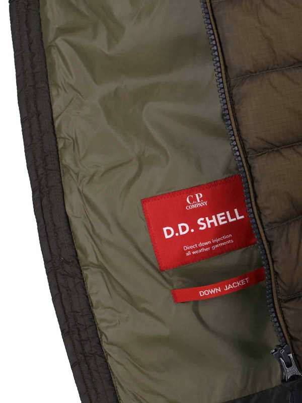 C.P. Company Goggle Down Padded Vest - Green