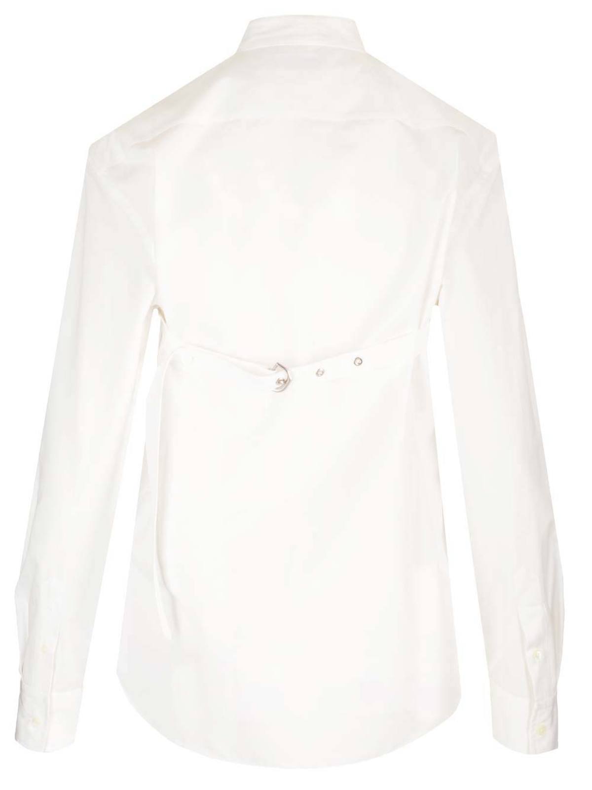 Off-White Crossed Bands Shirt - White - Image 2 of 4