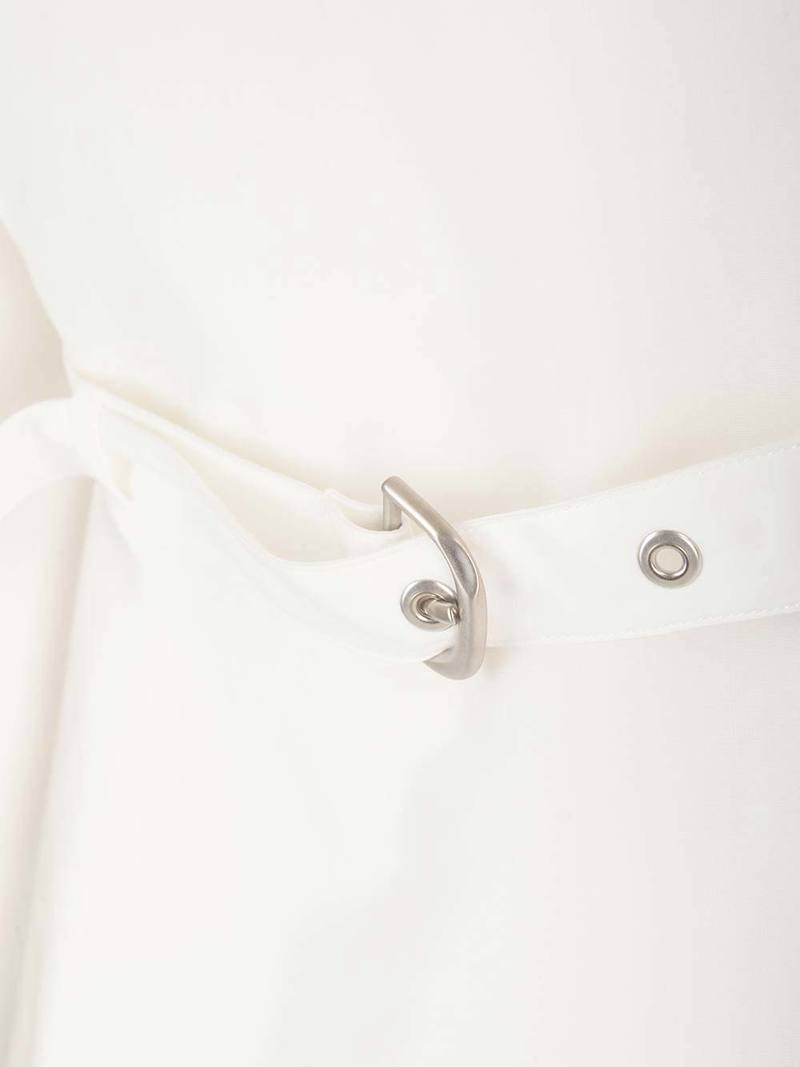 Off-White Crossed Bands Shirt - White