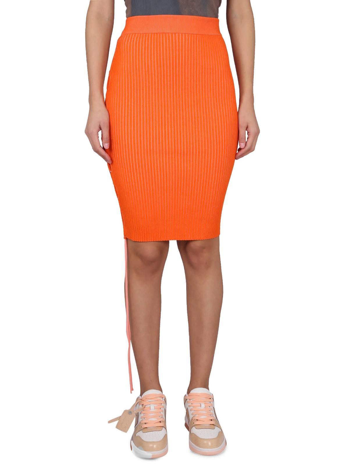 Off-White Skirt - Orange - Image 1 of 4