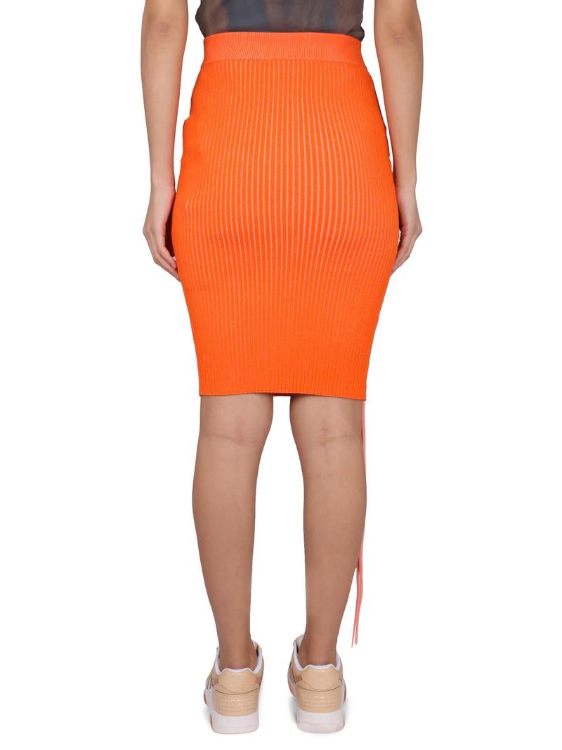 Off-White Skirt - Orange