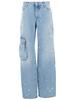 Off-White Jeans Toybox Jeans - Light Wash - Thumbnail 1