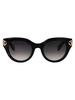 Roberto Cavalli Src065m Sunglasses - Nero Con Aste Bianche - Thumbnail 1