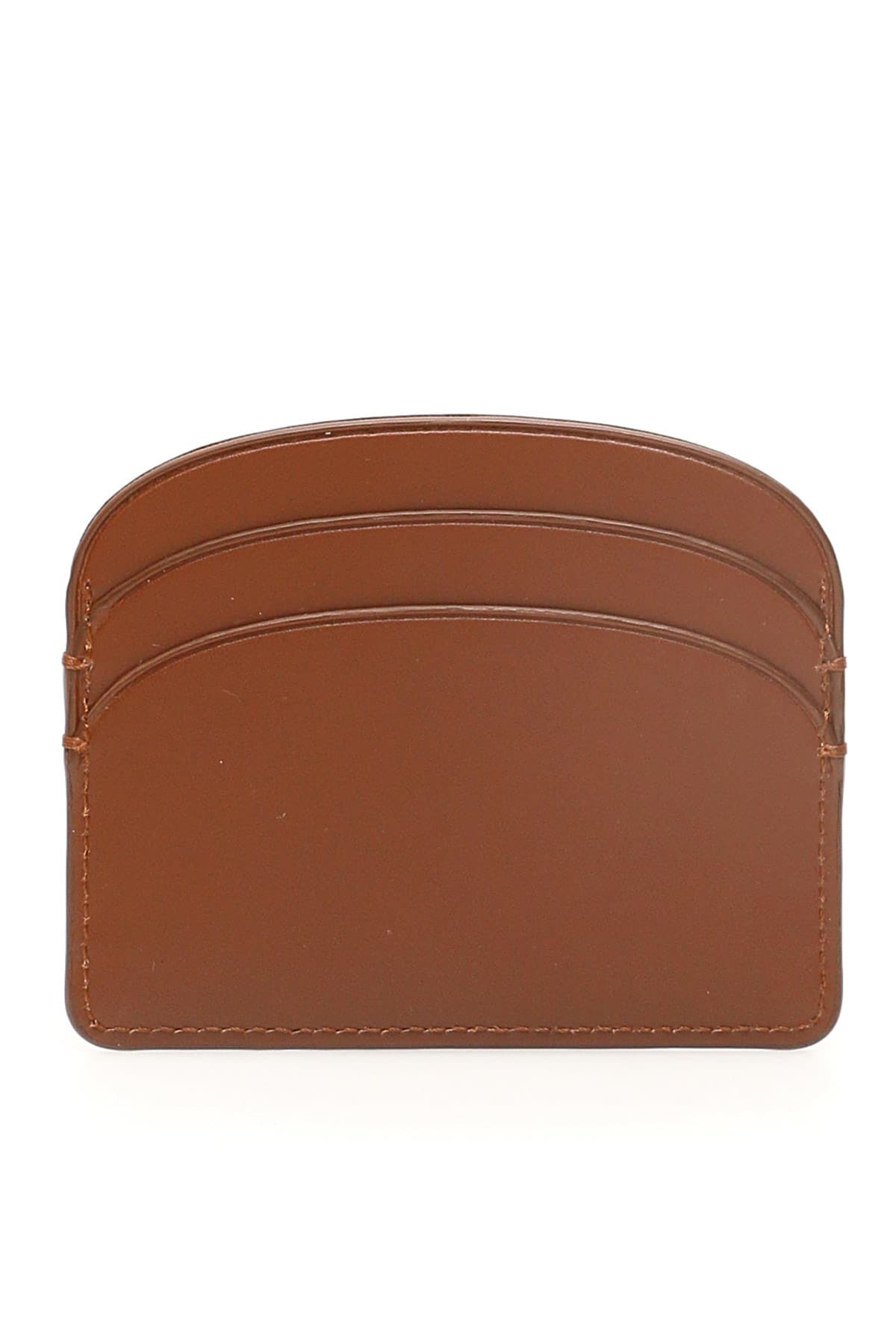 A.P.C. Half Moon Card Holder - Noisette - Image 3 of 5
