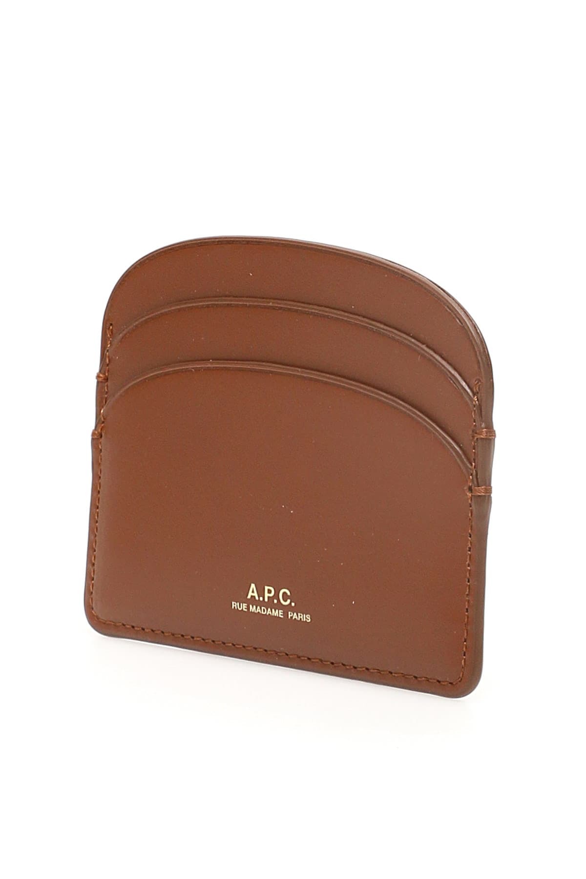 A.P.C. Half Moon Card Holder - Noisette - Image 4 of 5