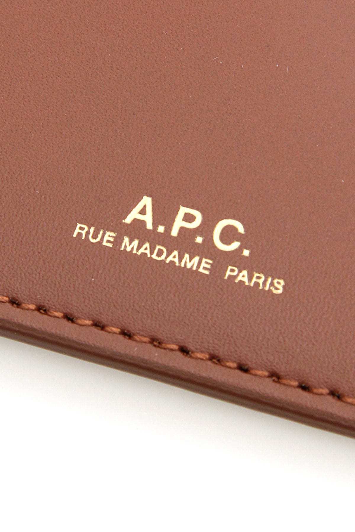 A.P.C. Half Moon Card Holder - Noisette - Image 5 of 5