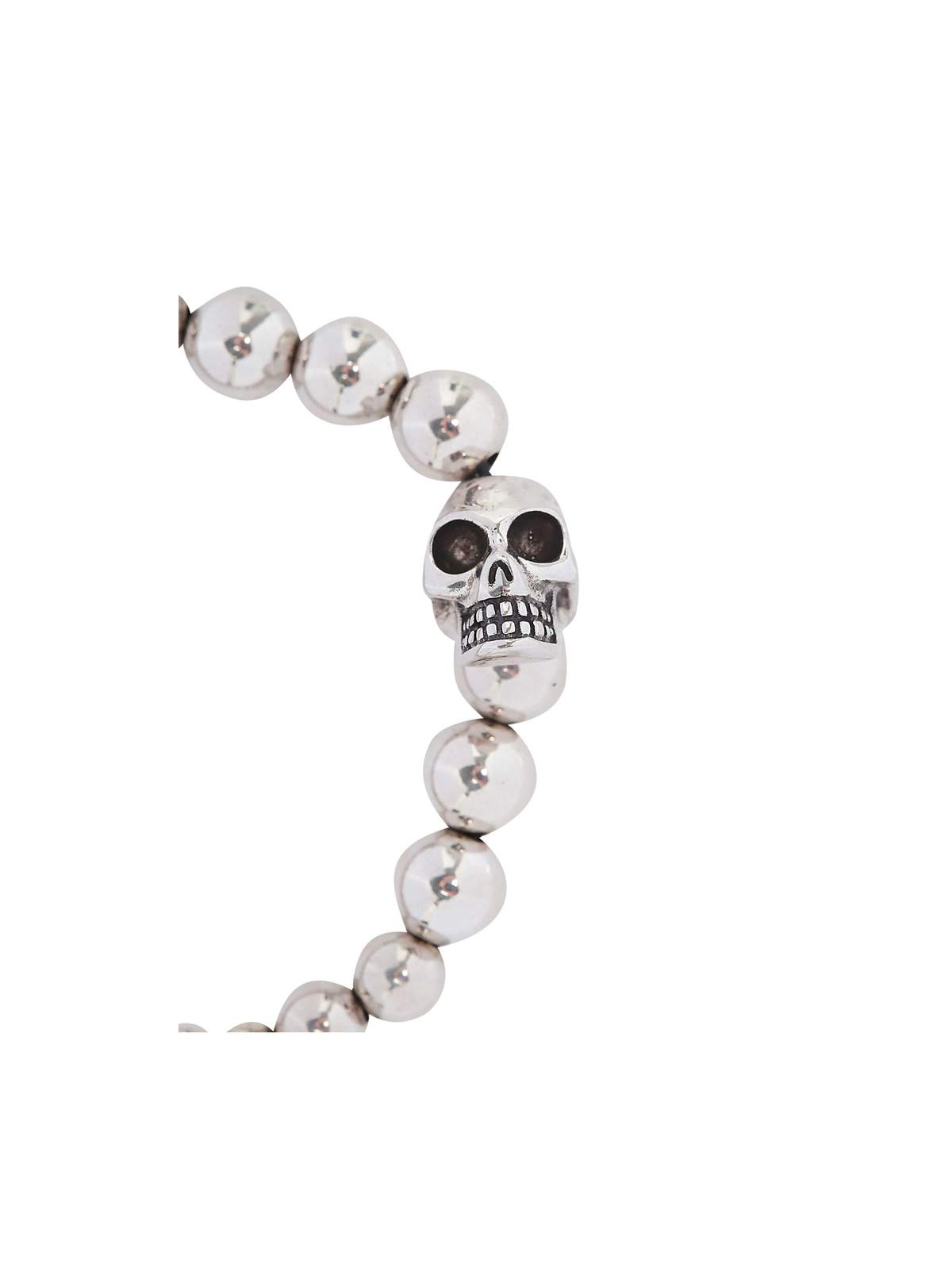 Alexander McQueen Metal Skull Bracelet - Mcq0911sil. V.b. Antil - Image 3 of 3