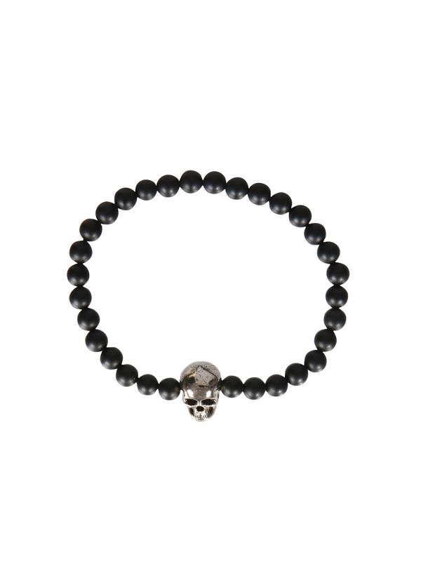 Alexander McQueen Skull Bracelet - Black