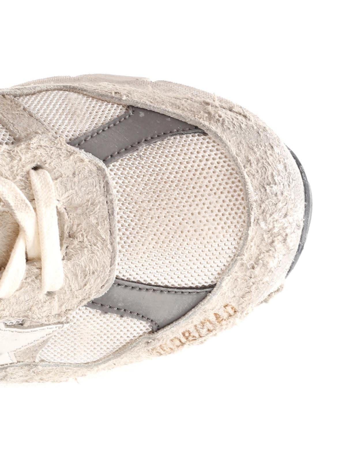 Golden Goose Running Dad Sneakers - White/Silver - Image 4 of 4