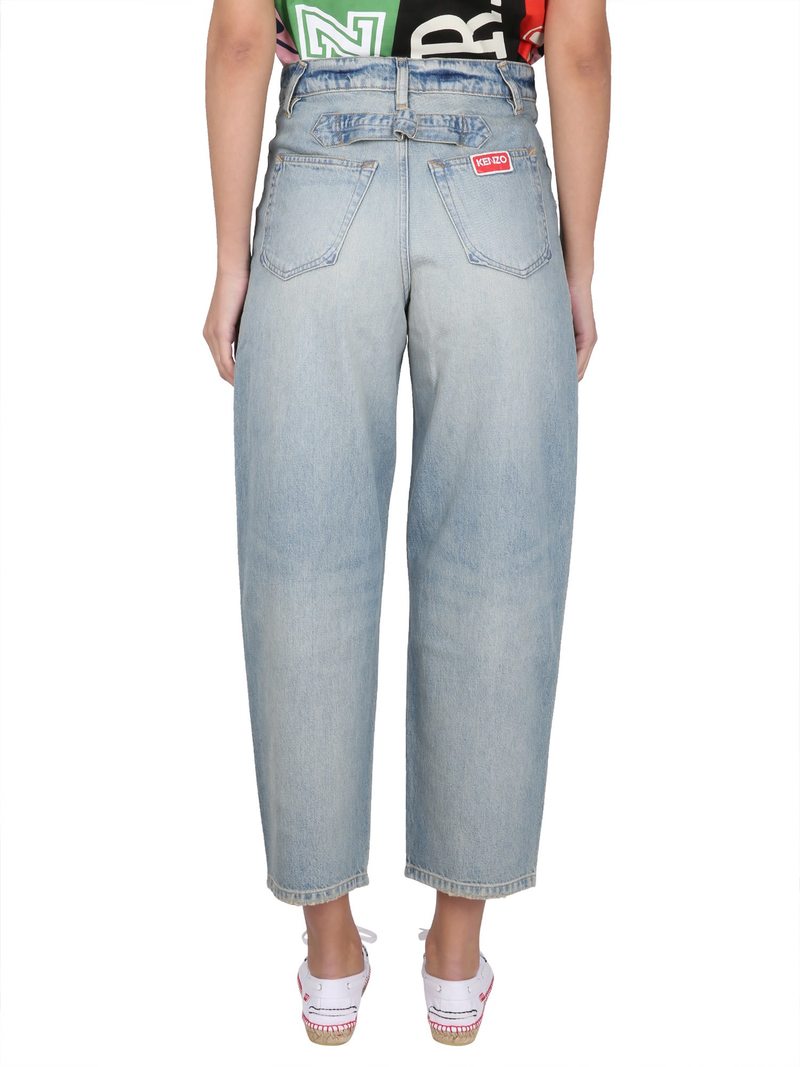 Kenzo Carrot Fit Jeans - Denim