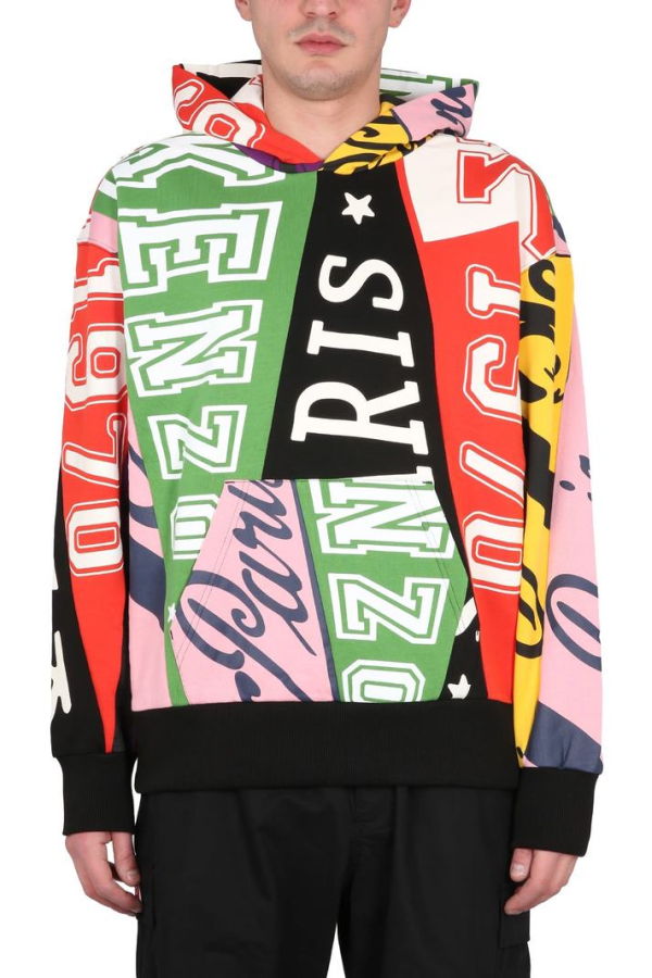 Kenzo Flag Sweatshirt - Multicolor