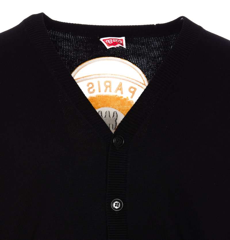 Kenzo Tiger Academy Cardigan - Black