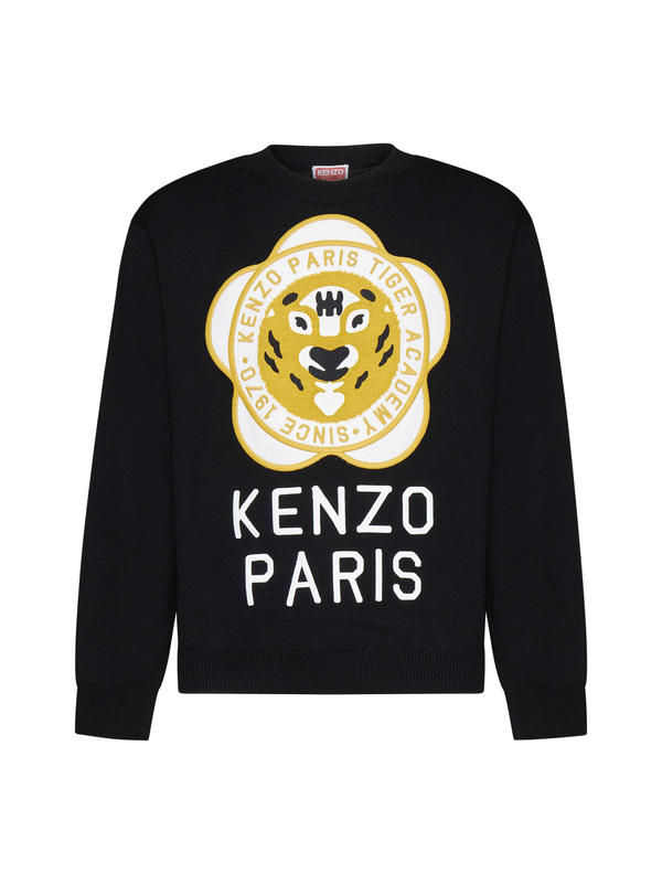Kenzo Wool Blend Sweater - Black