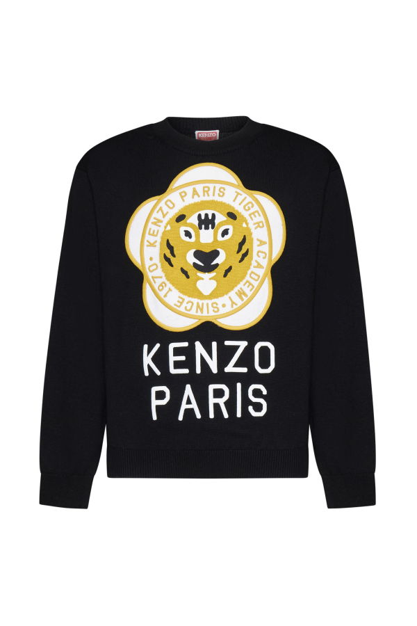 Kenzo Wool Blend Sweater - Black
