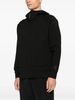 C.P. Company Hooded Open Sweatshirt - Black - Thumbnail 4