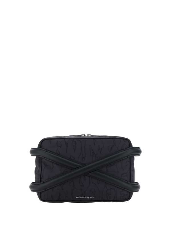 Alexander McQueen Harness Shoulder Bag - Black