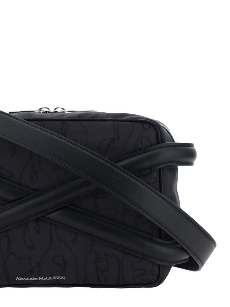 Alexander McQueen Harness Shoulder Bag - Black