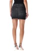 Jean Paul Gaultier Black Washed Denim Mini Skirt With Zips - Vintage Black - Thumbnail 2