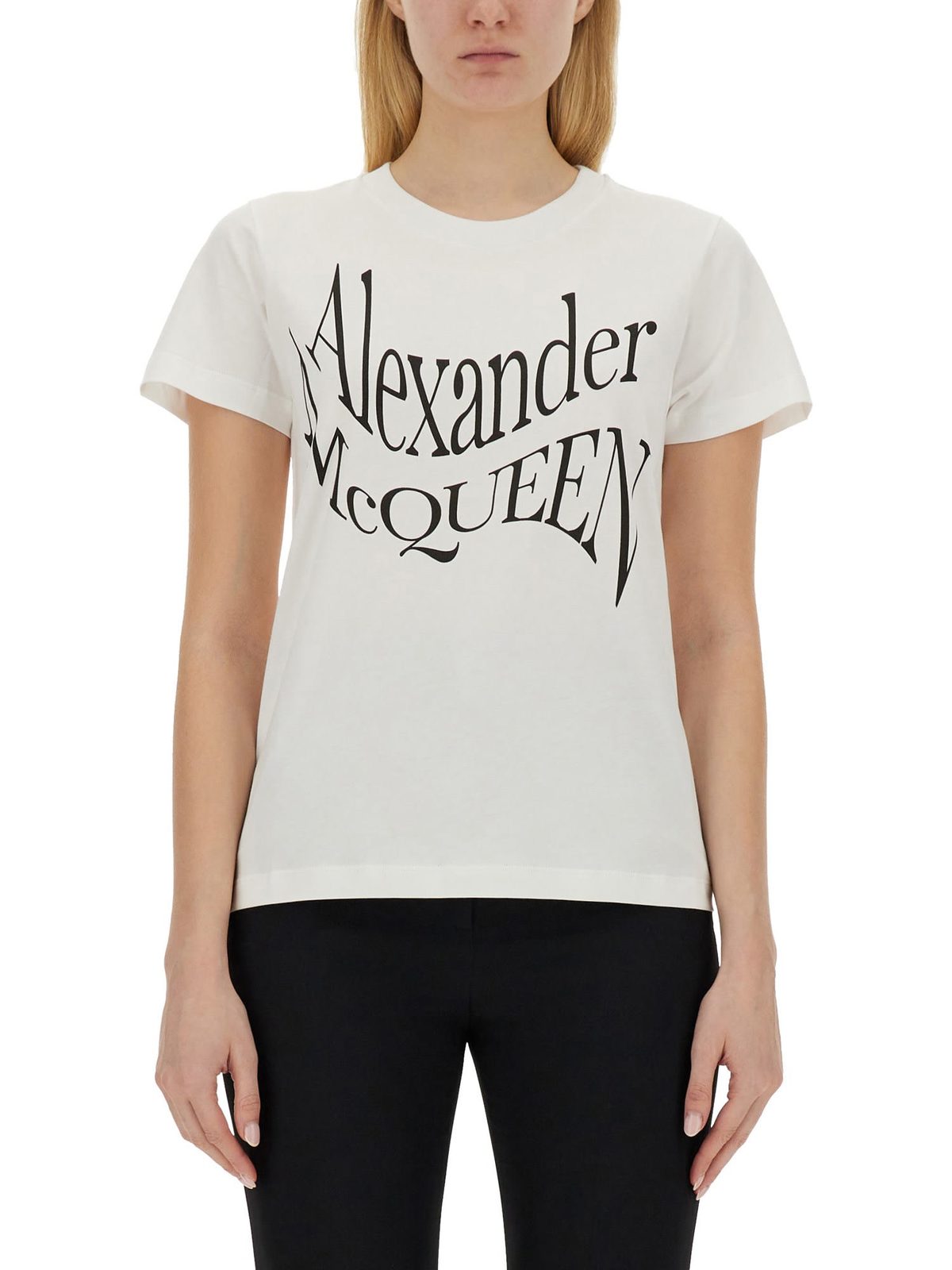 Alexander McQueen T-shirt - Bianco - Image 1 of 4