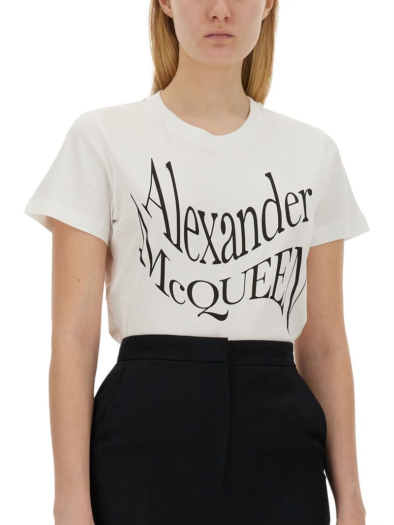 Alexander McQueen T-shirt - Bianco