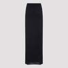 Jean Paul Gaultier Lingerie Garter Long Skirt - Dark Navy - Thumbnail 4
