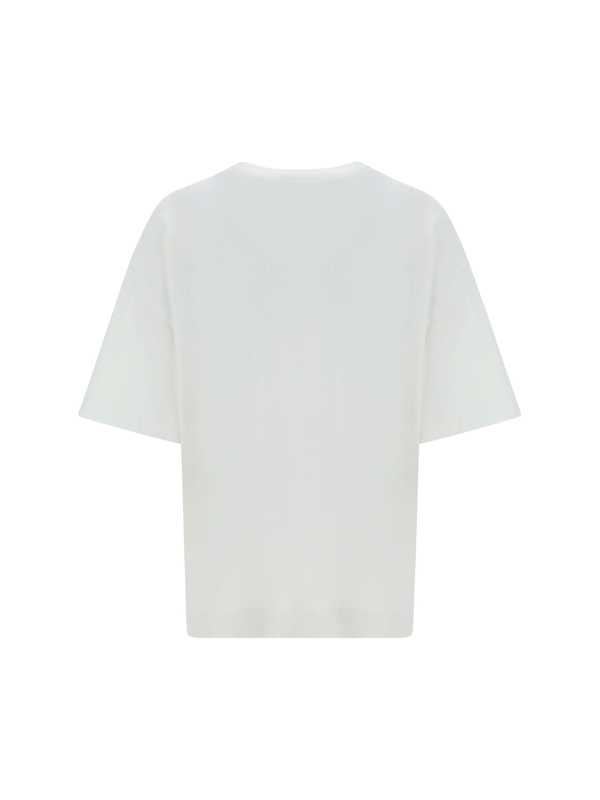Alexander McQueen Cotton Oversize T-shirt - Optical White