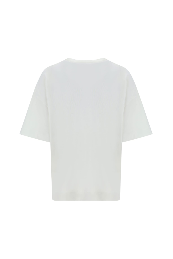 Alexander McQueen Cotton Oversize T-shirt - Optical White