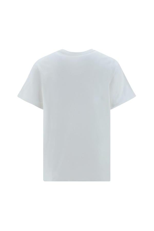Alexander McQueen Logo Printed Crewneck T-shirt - White/Black