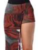 Jean Paul Gaultier Red Blurry Roses Tulle Skort - White Red - Thumbnail 3