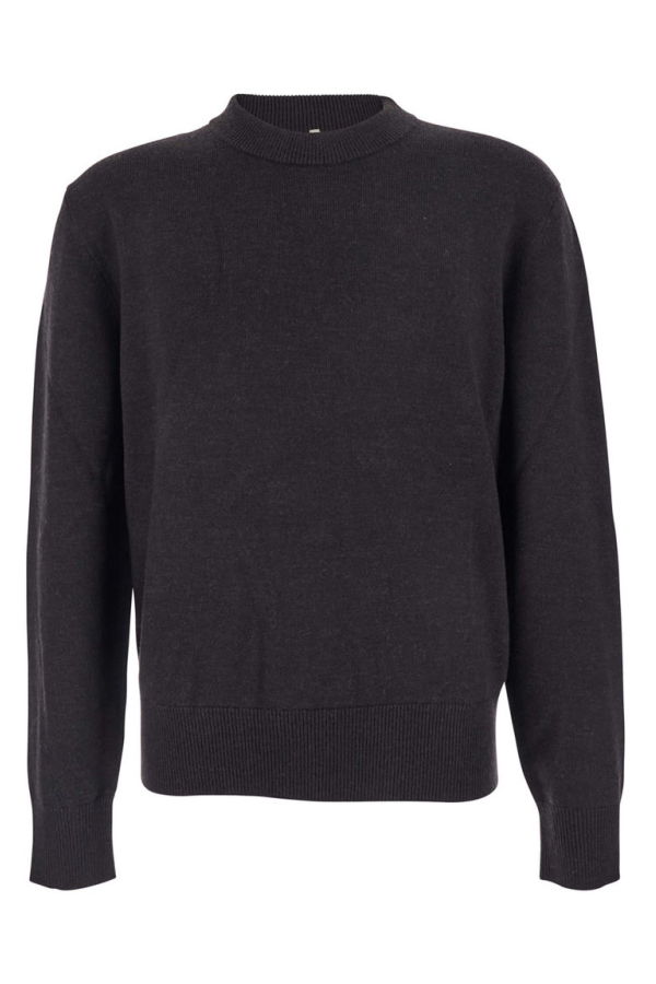 Sunflower Crew Neck Sweater - Dark Brown