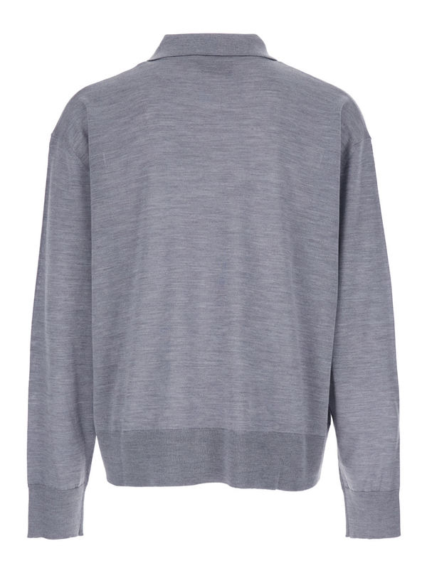 Ami Alexandre Mattiussi Polo Shirt - Gray