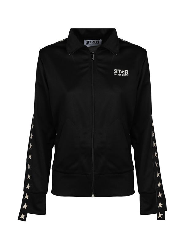 Golden Goose Denise Track Jacket - Black/White