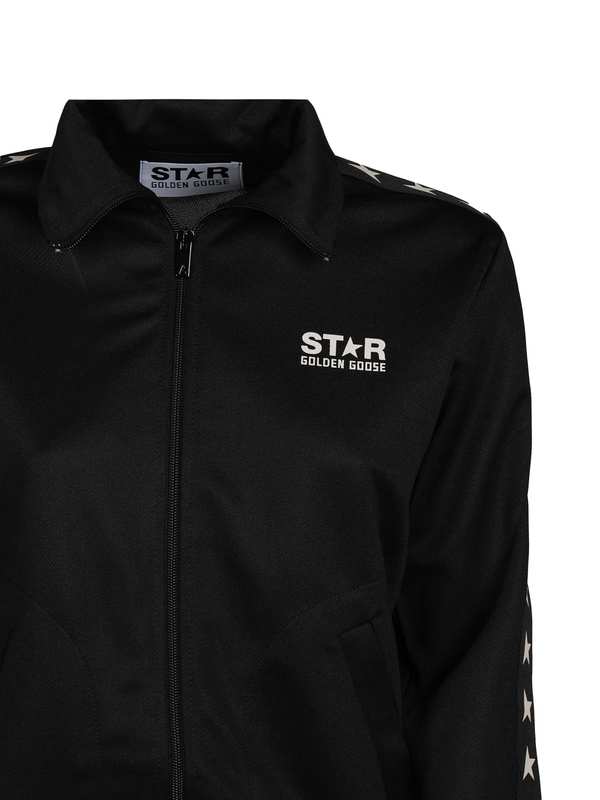 Golden Goose Denise Track Jacket - Black/White