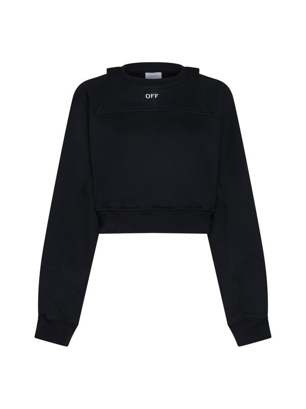 Off-White Felpa Sweatshirt - Black White