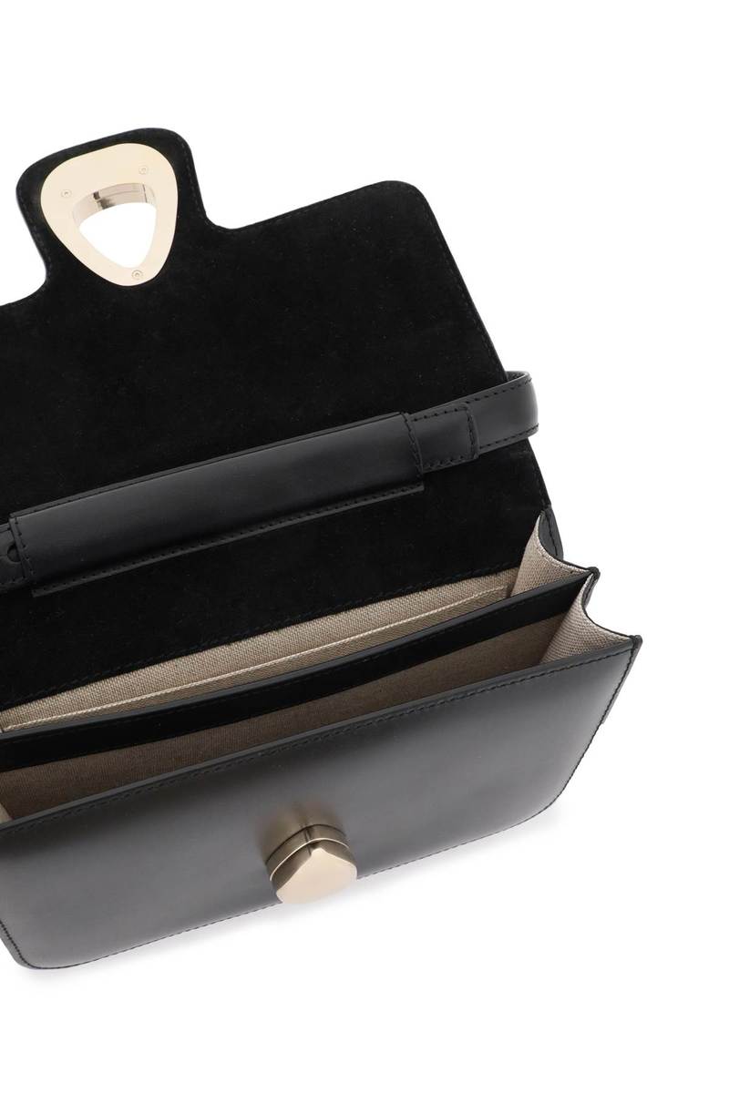 A.P.C. Astra Small Shoulder Bag - Black