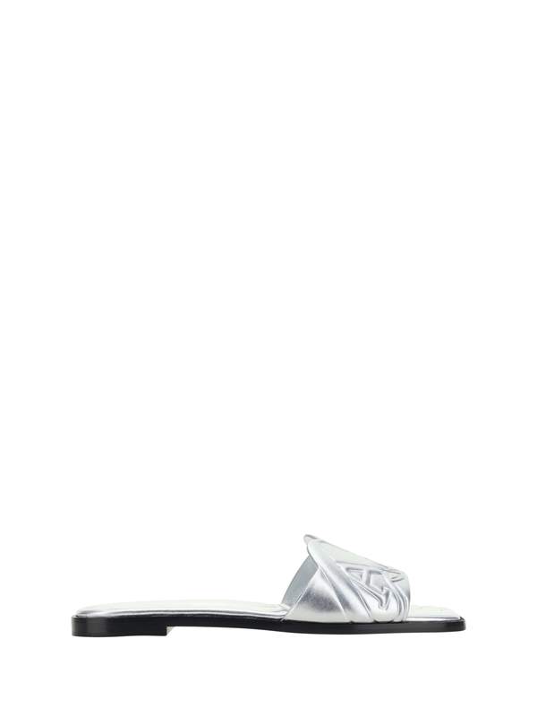 Alexander McQueen Sandals - Silver