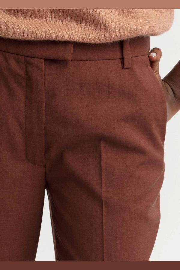 Iris Von Arnim Lumira Pant - Chestnut