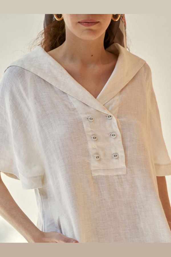 IKKIVI Anytime Dress - Ivory