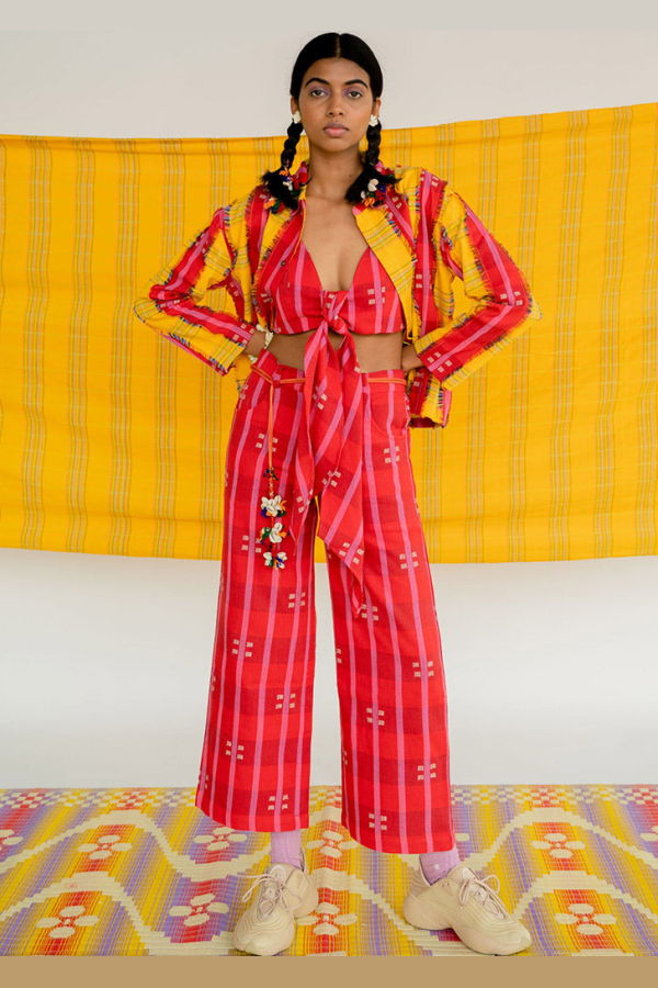 IKKIVI Bindu Pants - Red